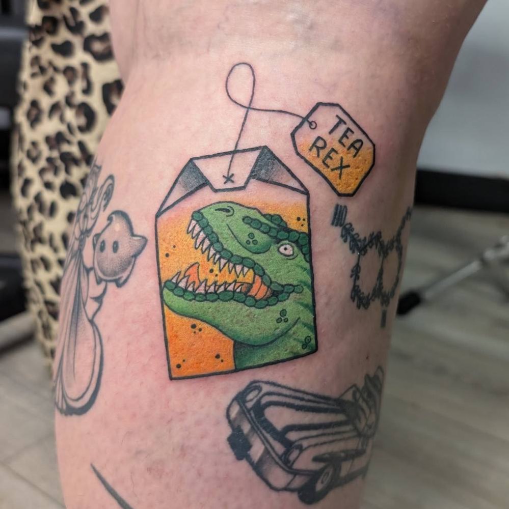 Tea-bag T-rex